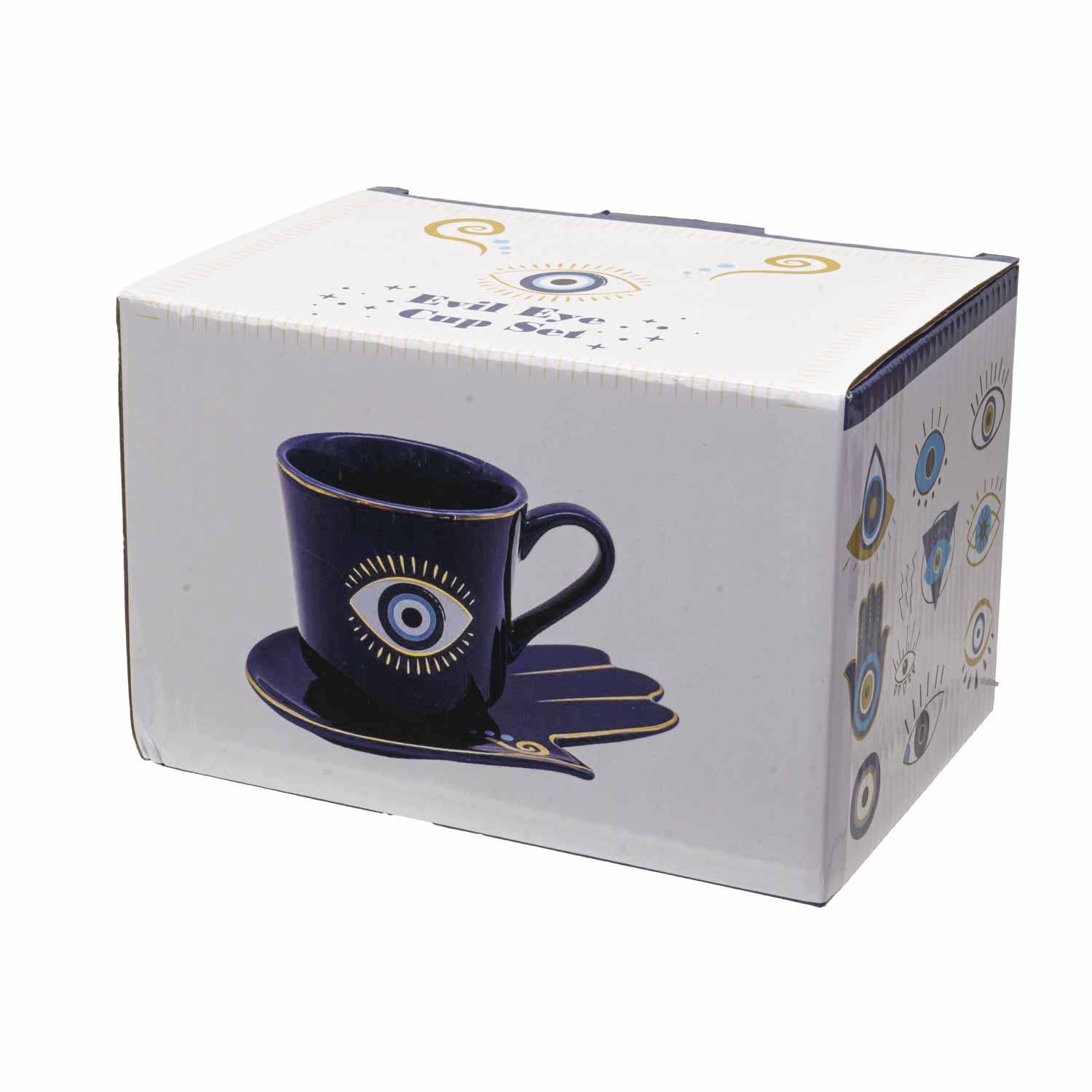 Pacific Trading - Wholesale Coffee/Tea Cup - All Seeing Eye Cup and Saucer Set Blue6
