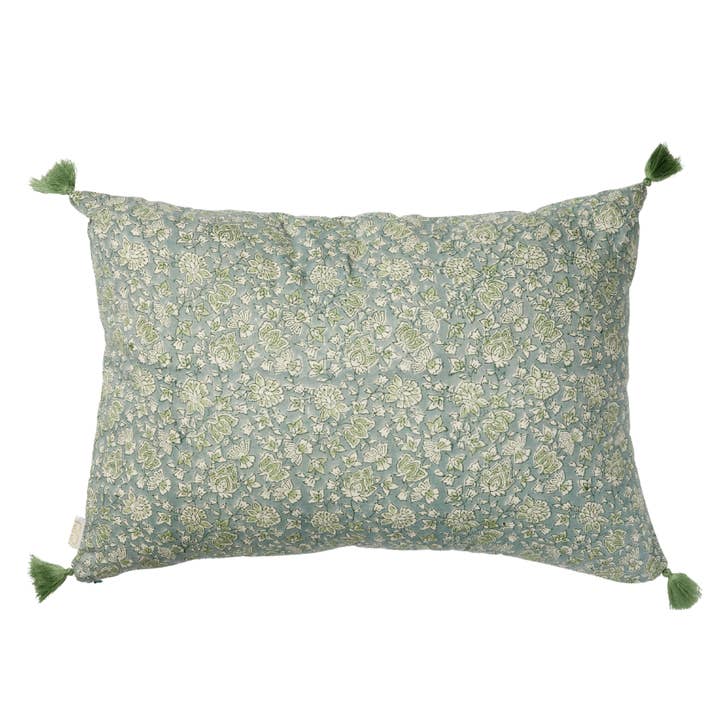 Bonheur du Jour - Wholesale Throw pillow cover - Cushion cover - Arushi Blue Green0