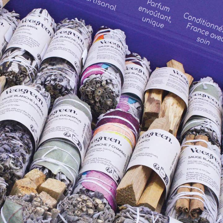 Veegreen - Wholesale Smudge stick - Purification Ritual Kit - Smudging 63pcs1
