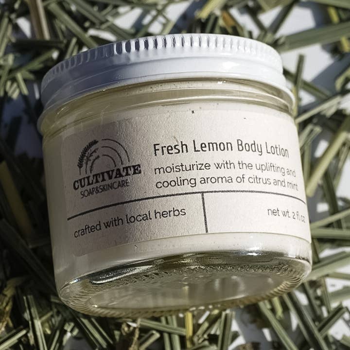 Fresh Lemon Lotion | Hand and Body for wholesale by Cultivate Soap and Skincare