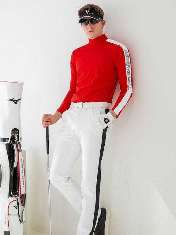 Emma Euro Mq Linha Reta Contraste Gola Alta por atacado de Nevermindall Golf