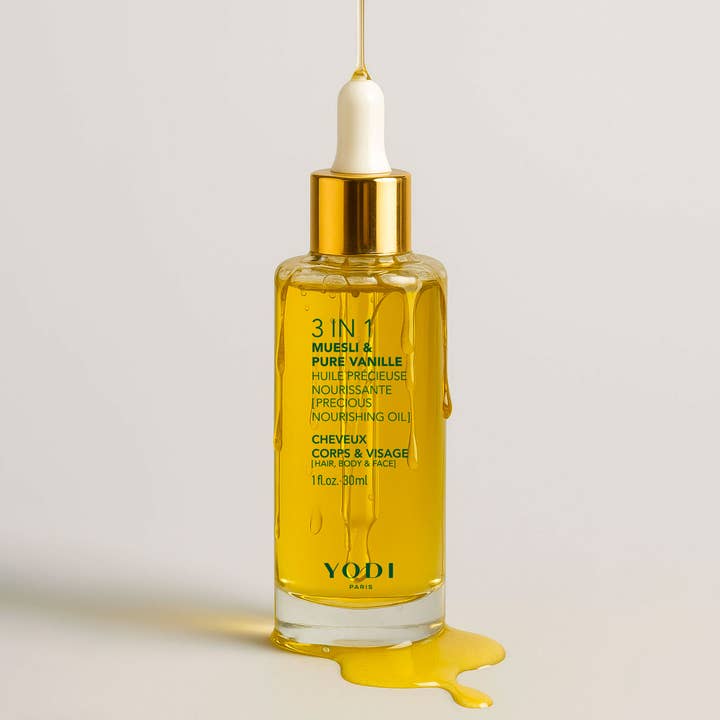 Aceite nutritivo precioso - Muesli y vainilla pura para venta al por mayor de Yodi