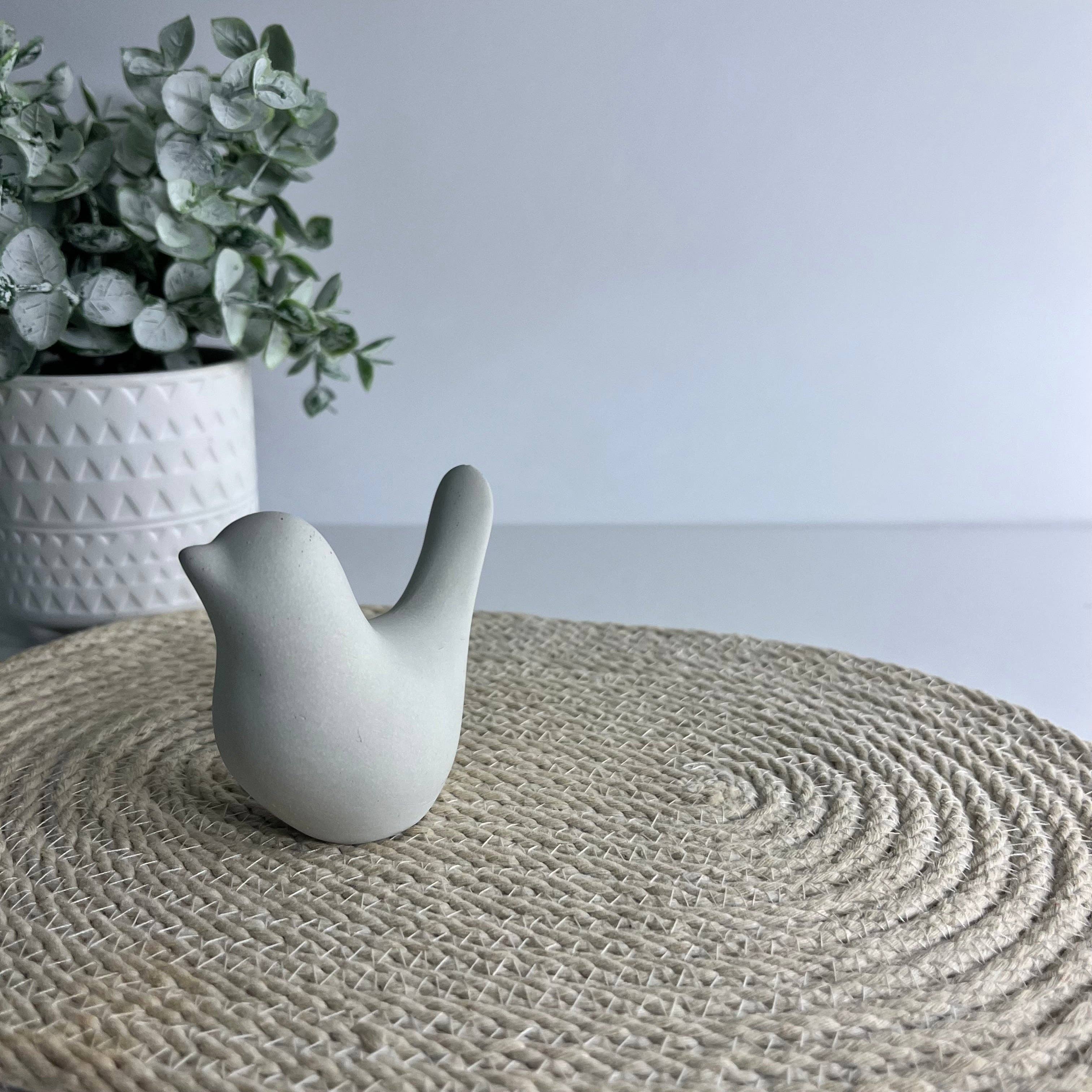 Joyful Lotus - Venta al por mayor Figura decorativa - Pájaros de concreto hechos a mano13