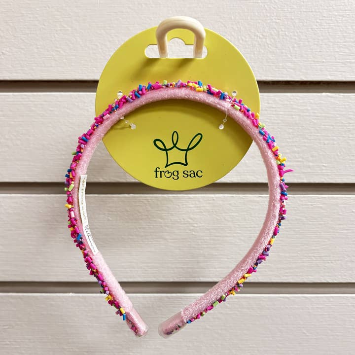 Frog Sac - Vente Serre-tête – enfant - Bandeau Fin à Paillettes - Accessoires Cheveux Antidérapants pour Enfants25