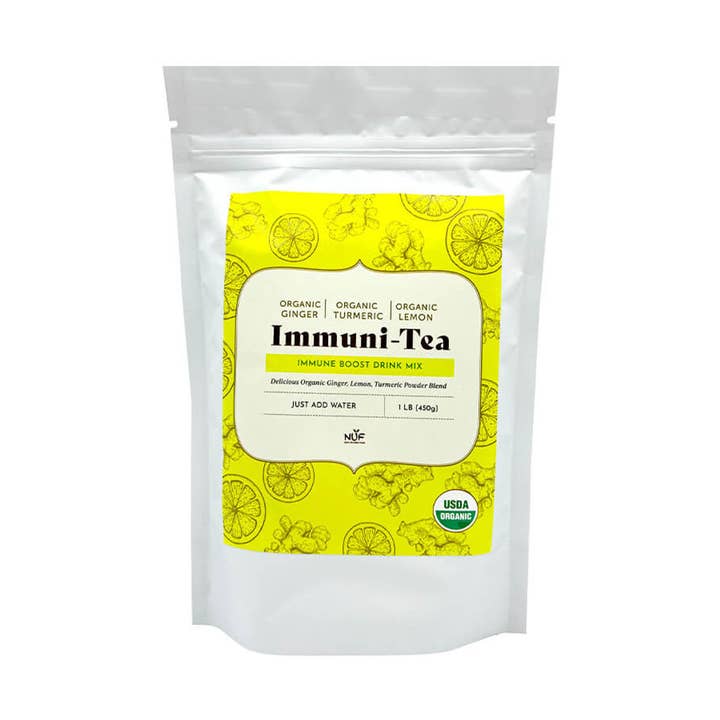 NUF Immuni-Tea– Ginger Turmeric Lemon Tea Mix and other Purchase Wholesale evaporated cane juice. Free Returns & Net 60 Terms on Faire trending on Faire.