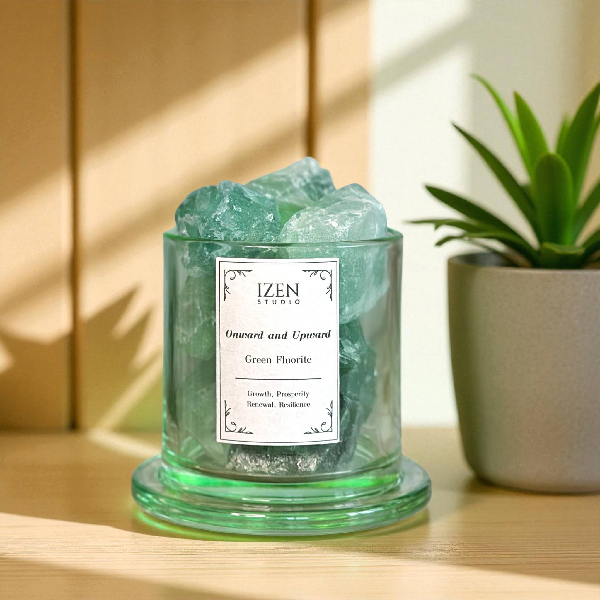 IZEN STUDIO - Wholesale Reed Diffuser - Crystal Essential Oil Diffuser| Aromatherapy Wellness Gift8