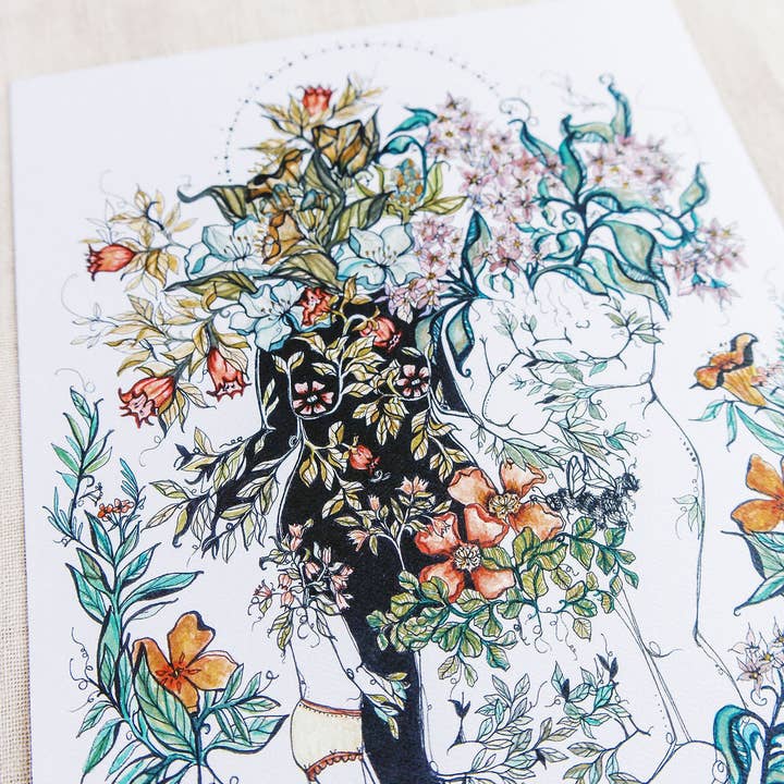 Marcy Ellis – Großhandel Kunstdruck – Süße Setzlinge Feminine und Botanische Kunst Druck4