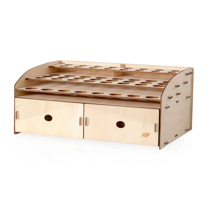 Plant Therapy - Wholesale Retailer display – Beauty & wellness - Wooden 10 mL Bottle & Roll-On Display1