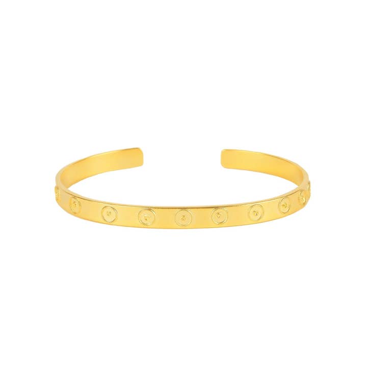 Bracelet Viana in Gold Plated Silver for wholesale by PORTUGAL JEWELS