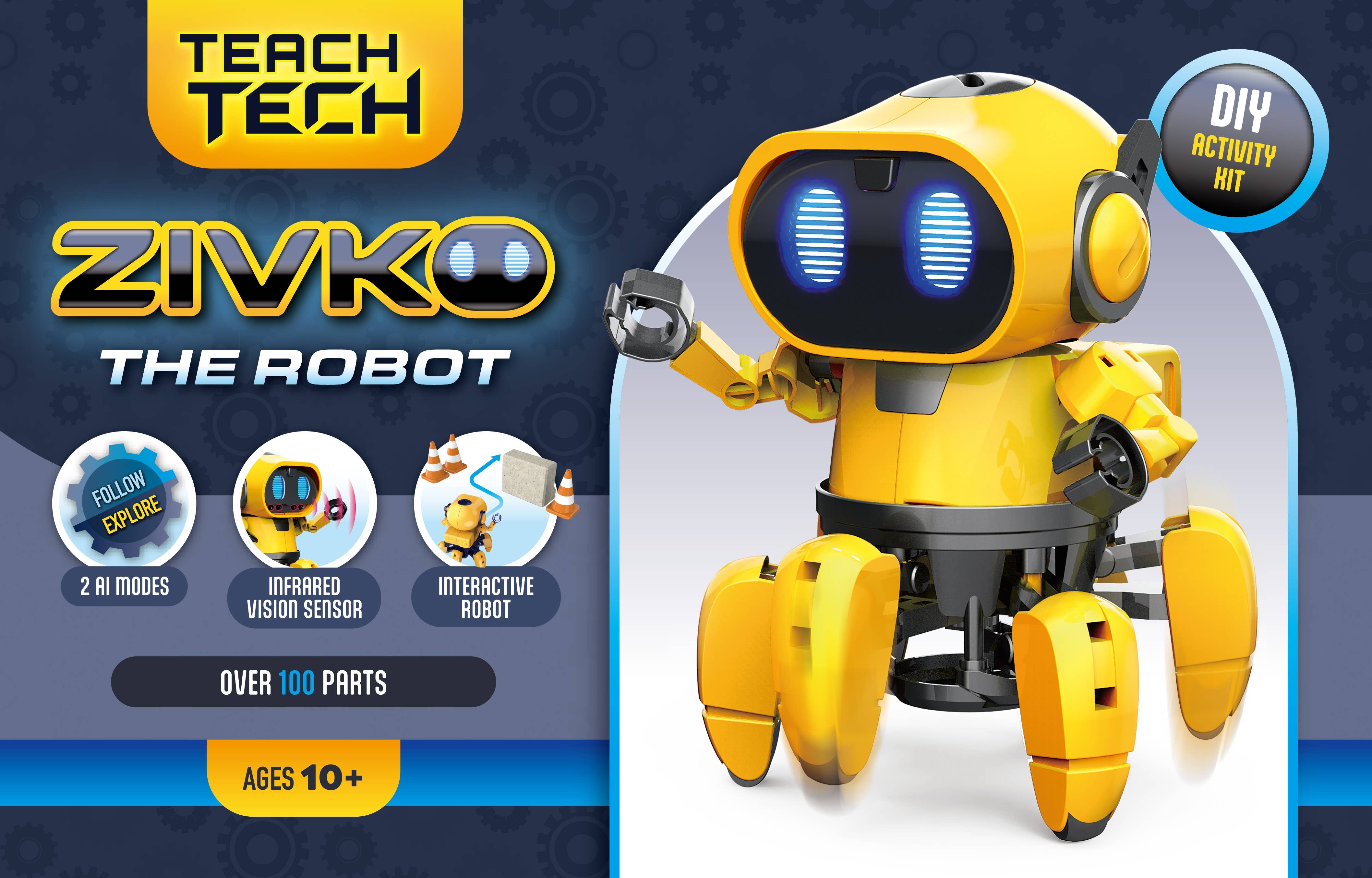 Snap Circuits by Elenco Electronics - Wholesale Electronic Toy - Kids & Baby - Teach Tech Zivko The Robot (Interactive Robot) Kit0