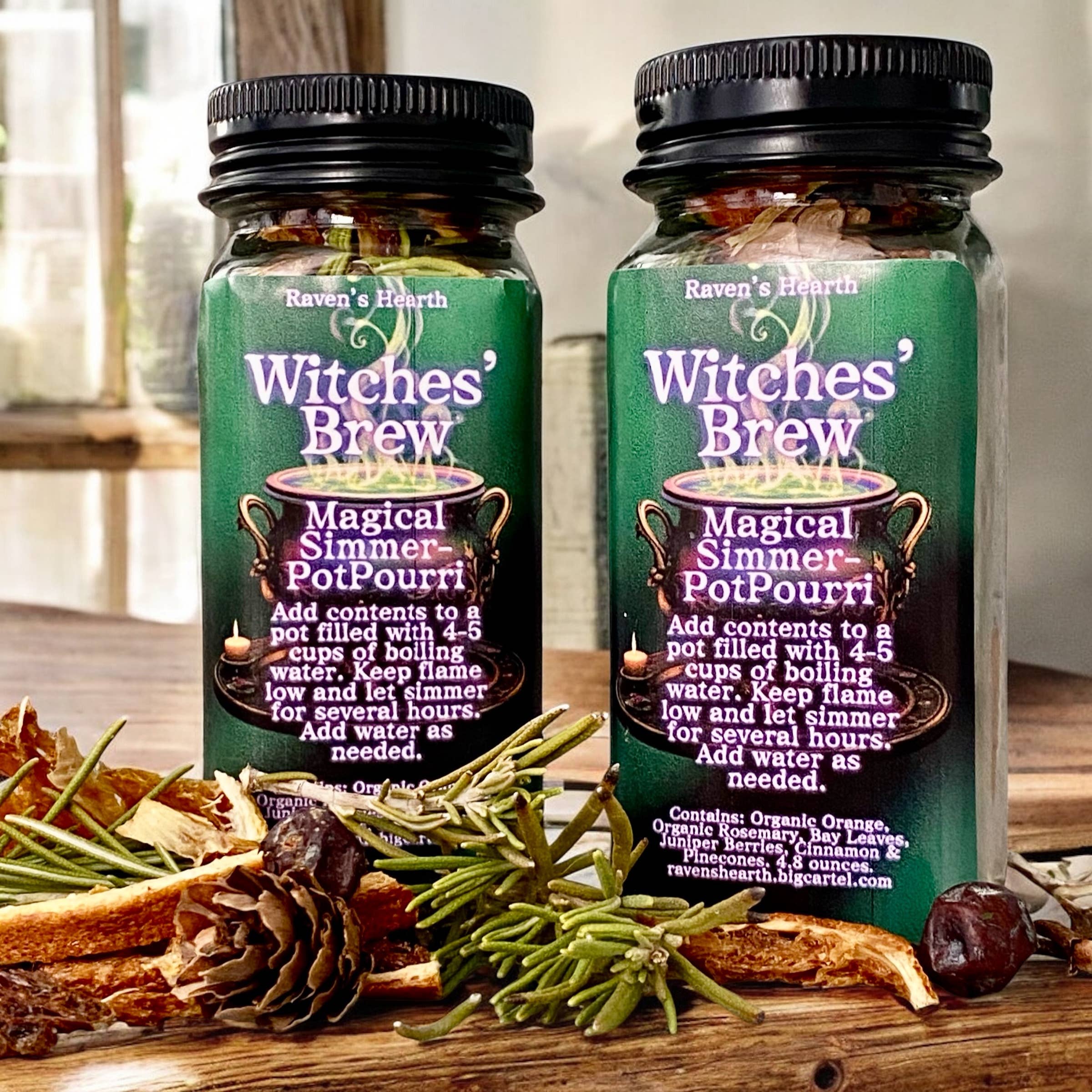 Raven’s Hearth – Großhandel Potpourris – Hexengebräu-Simmer-Topf - Potpourri1