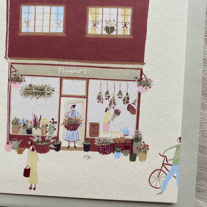 Harriet Watson - Wholesale Everyday greeting card - The Florists Card3