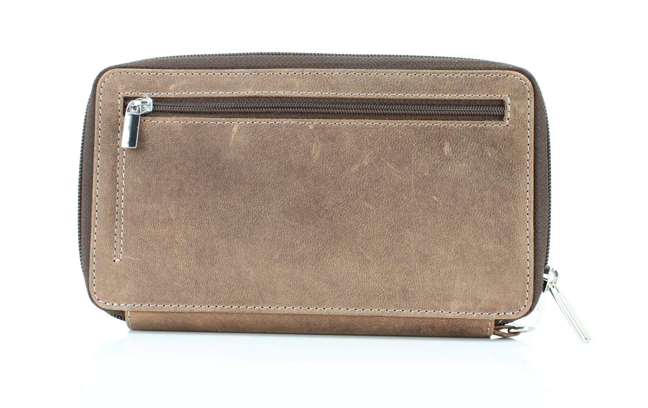 Leather Impressions Inc - Wholesale Wristlet - American Bison Floral Tooled Ladies Wristlet3