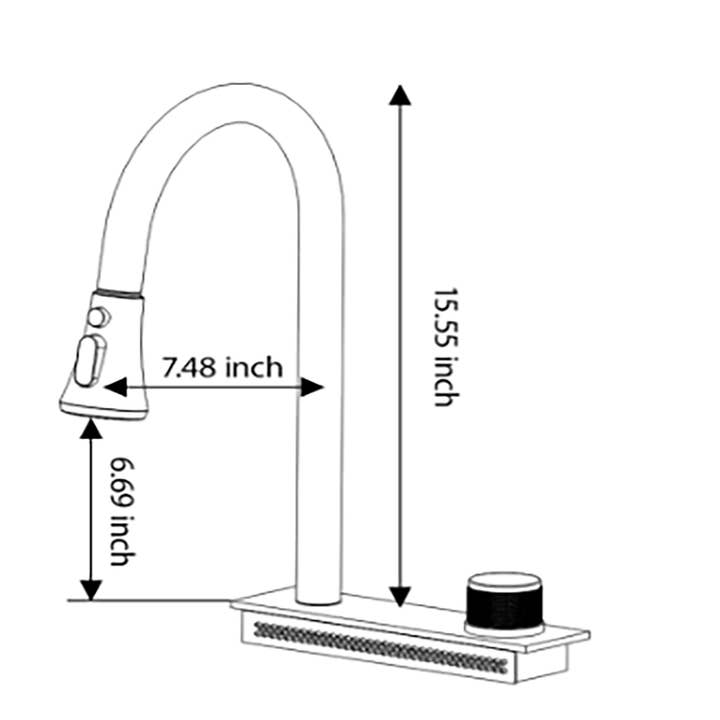 39F Inc. - Vente Appareils électroménagers - Évier de cuisine encastré en acier inoxydable de 33" (Nickel brossé/Canon)6