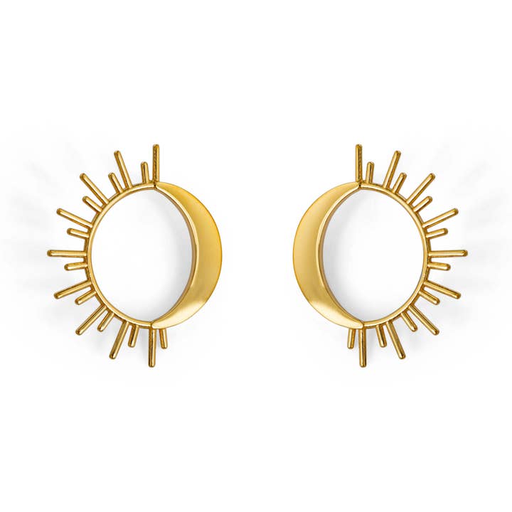 Love Lori Michelle Jewelry - Wholesale Dangle Earrings - Celeste Sun Moon Earrings2