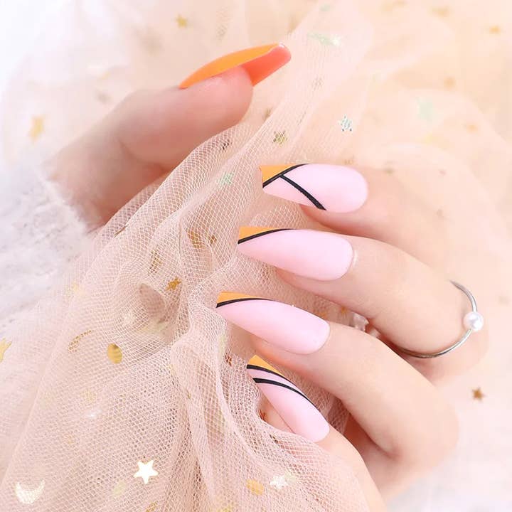 P.R.M.I.T Beauty - Wholesale Press-On/Fake Nails - PAPAYA SLICE5