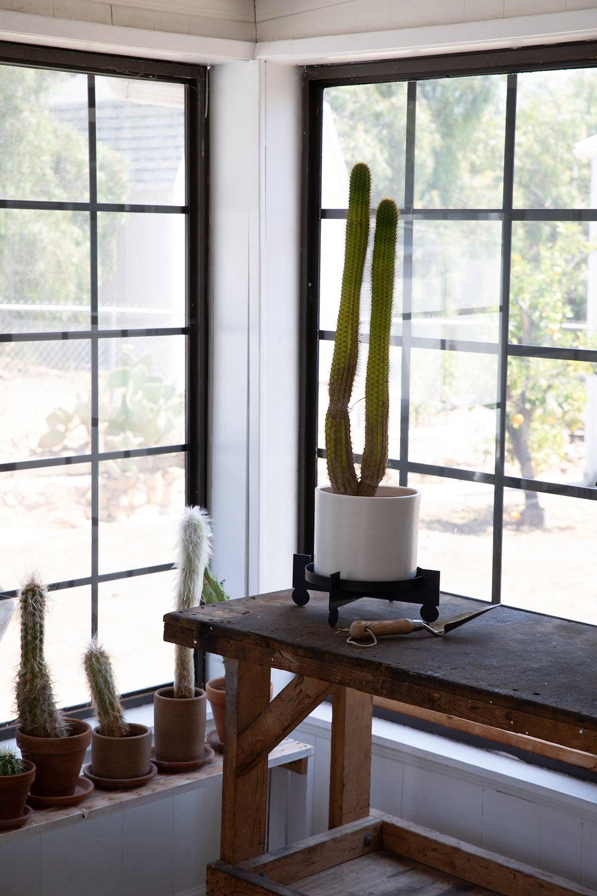 Upton - Wholesale Plant Pot Stand - BAL - Black | Plant Stand2