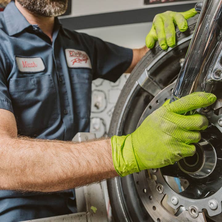 First Glove - Wholesale Cleaning Gloves - First Glove 8 Mil Green Nitrile Case of 1000/CT 4