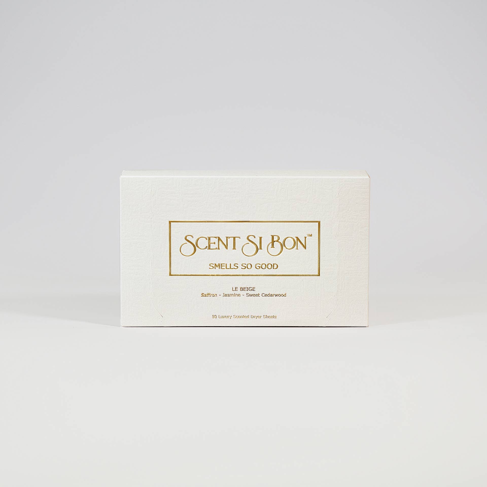 Scent Si Bon®️ - Wholesale Dryer Sheets - Scent Si Bon Le Beige Luxury Scented Dryer Sheets – 50 Count