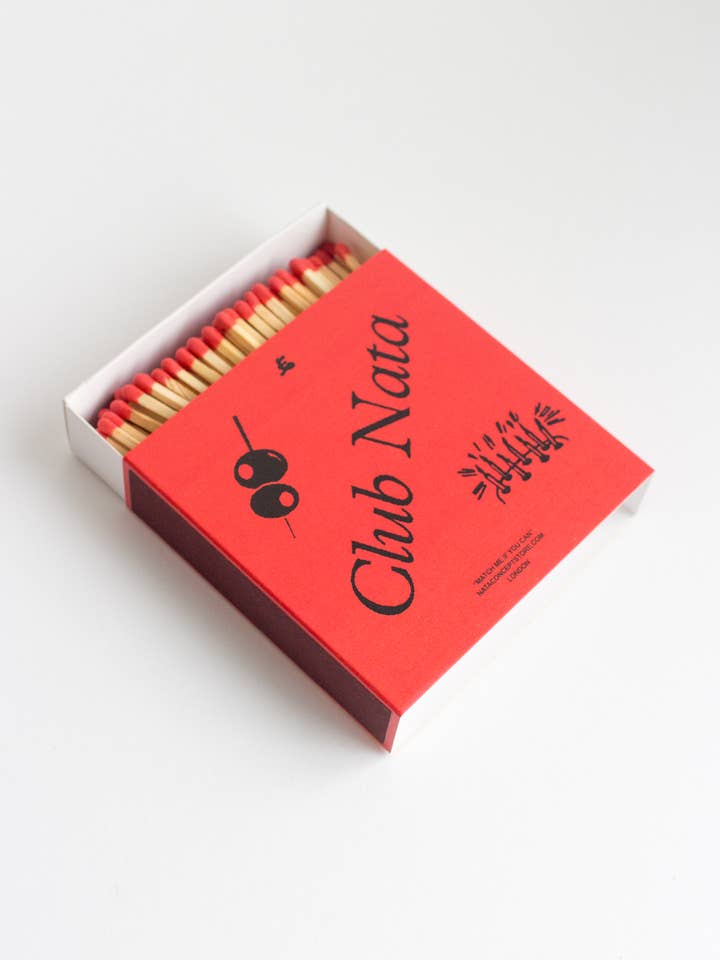 Club Nata Matches (UK sale only) for wholesale by Nata Concept Store
