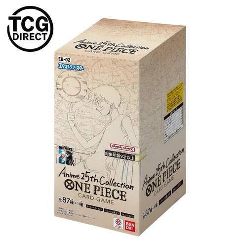 Vis 24 booster One Piece EB-02 Anime 25th Collection for engroshandel hos TCGDIRECT