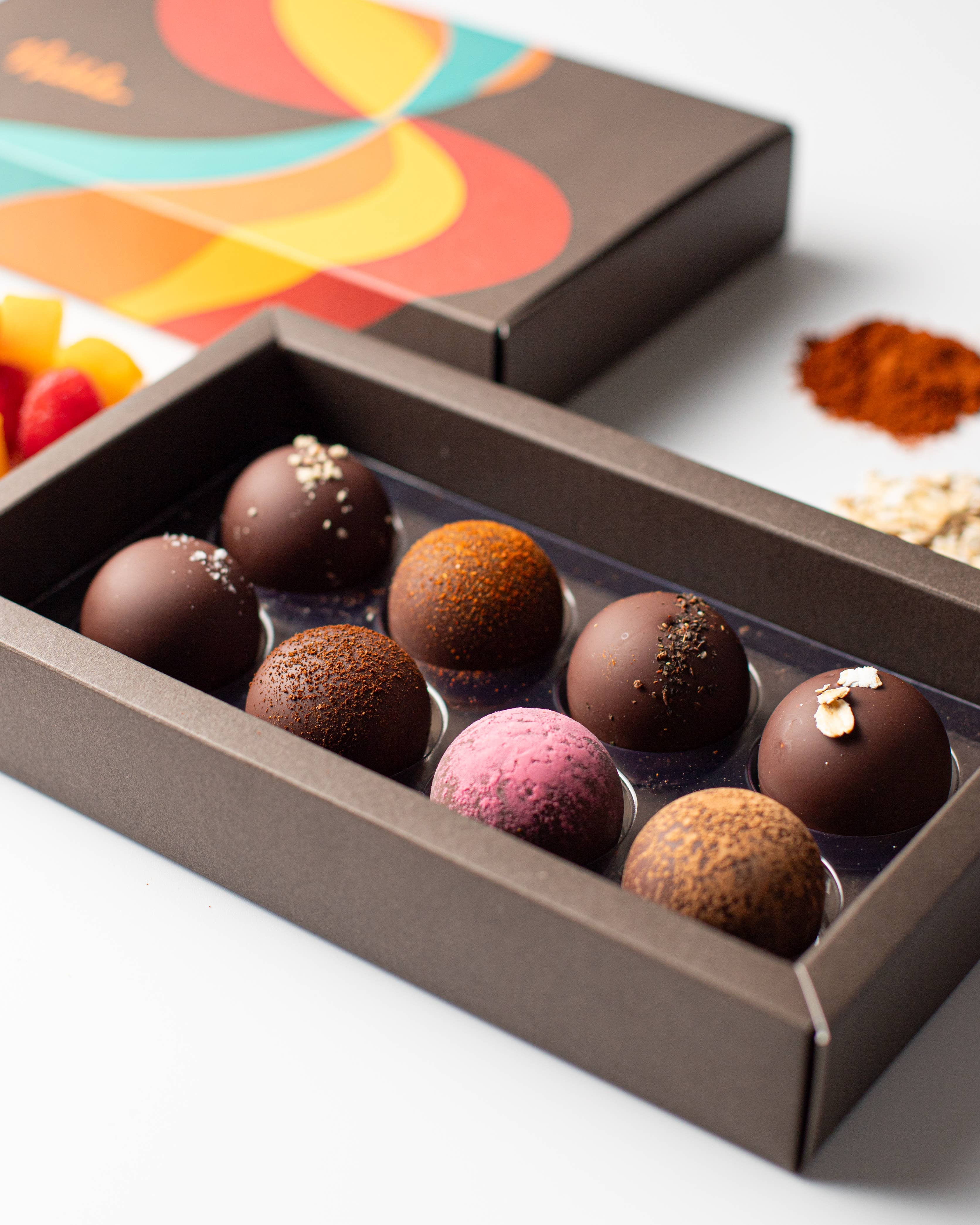 Nibble Chocolate - Wholesale Chocolate Box - Vegan Truffles Chocolate | Nibble Chocolate