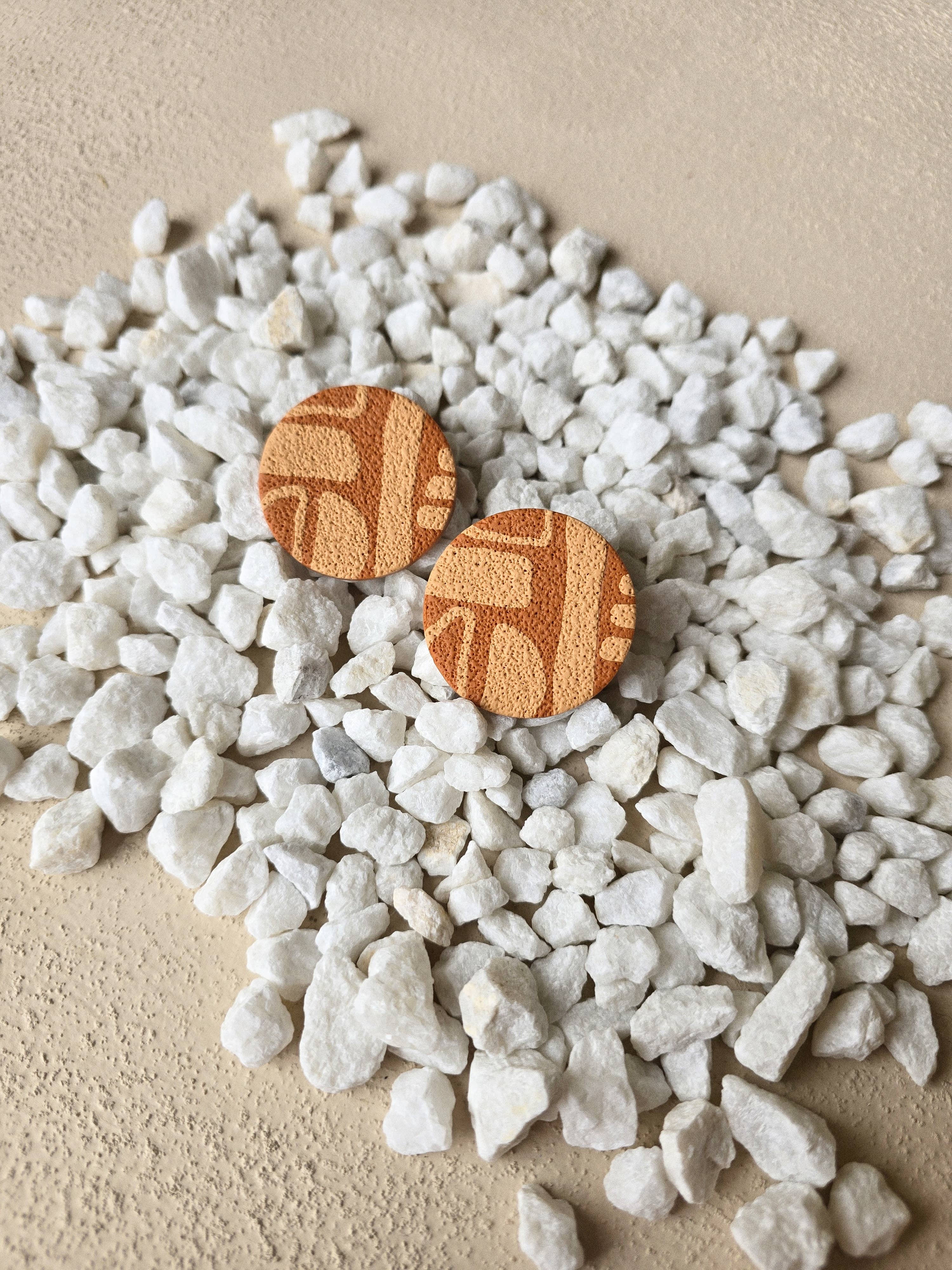 That Clay Girl Co. - Wholesale Stud/Post Earrings - Shapey Studs | Polymer Clay Earrings | Abstract Studs0