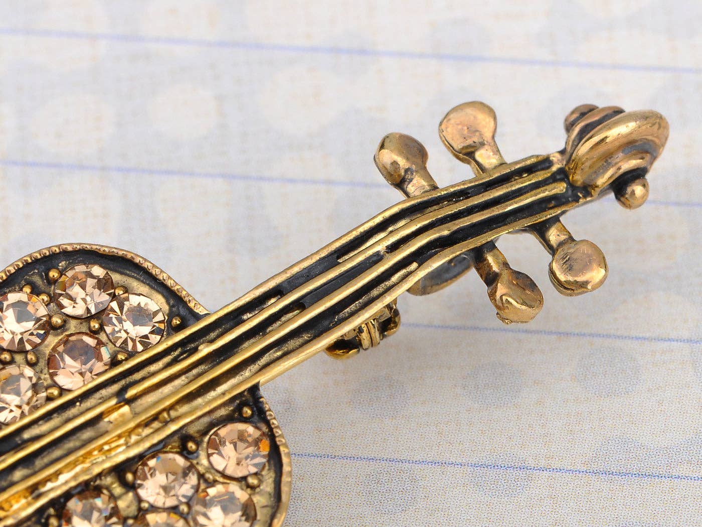 AK Brand - Wholesale Brooch - Violin Brooch Pin Enamel Bow Cello Fiddle Music Instrument11