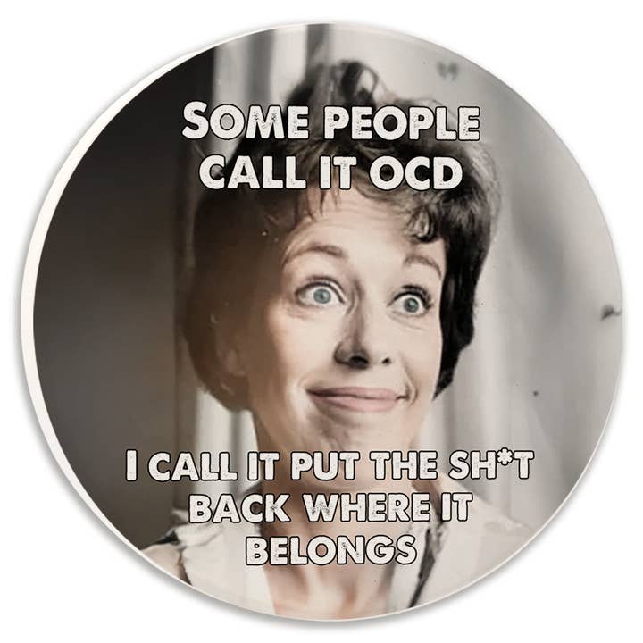 Car Coaster Some People Call It OCD for wholesale by Tipsy Coasters & Gifts