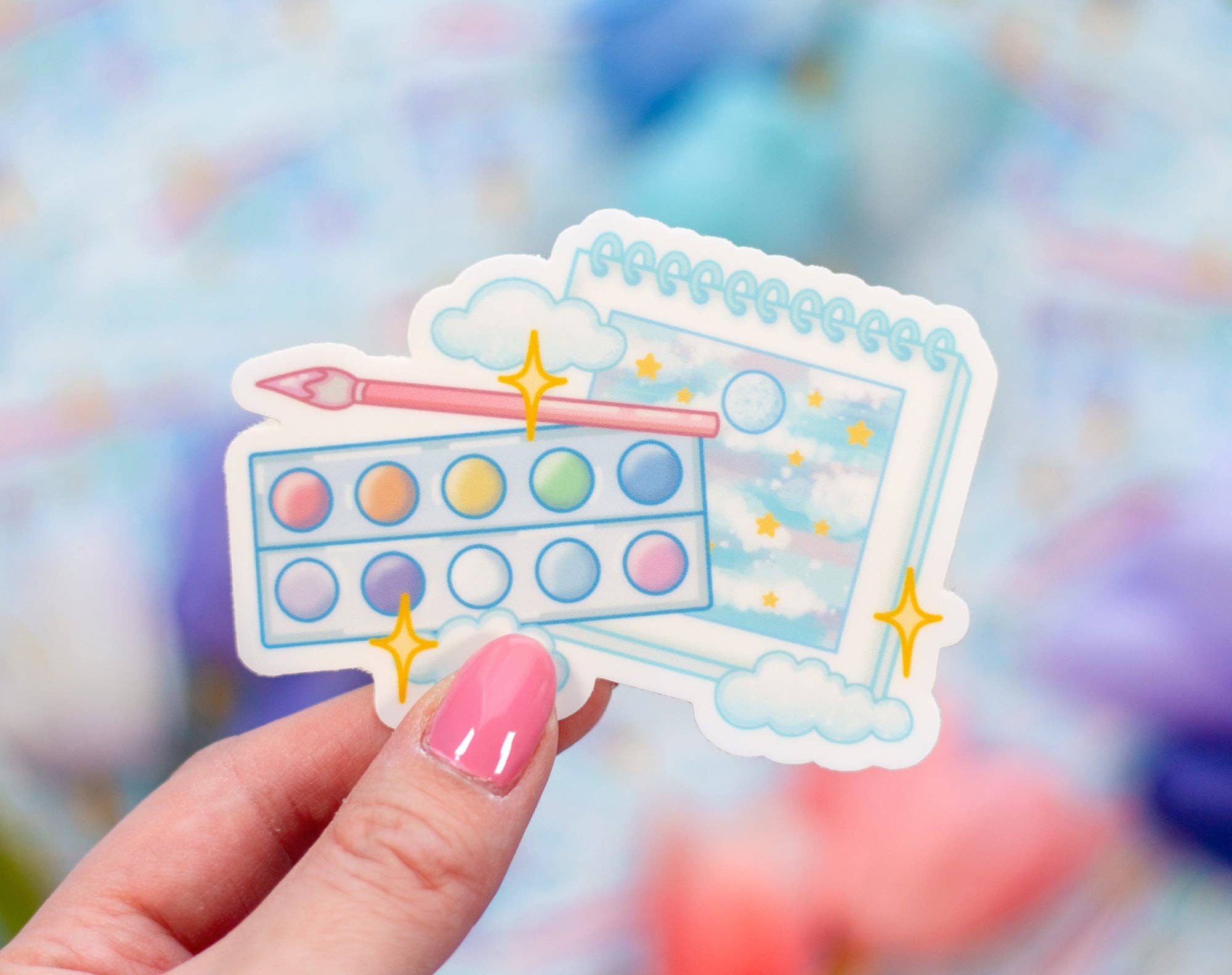 Unicorn Eclipse - Wholesale Sticker - Art Sketchbook Sticker0