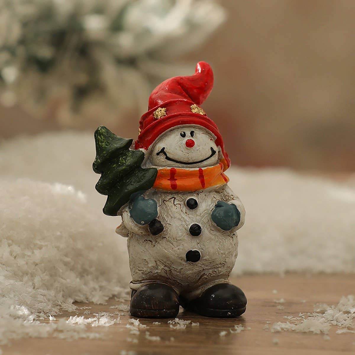 ACCITY - Wholesale Christmas Decoration - Mini Santa Snowman Xmas Desk Ornament Set_CWMM105814