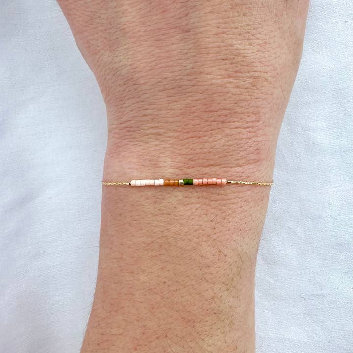 Ocean Breakup - Wholesale Beaded Bracelet - Springtime Minimalist Beaded Bracelets