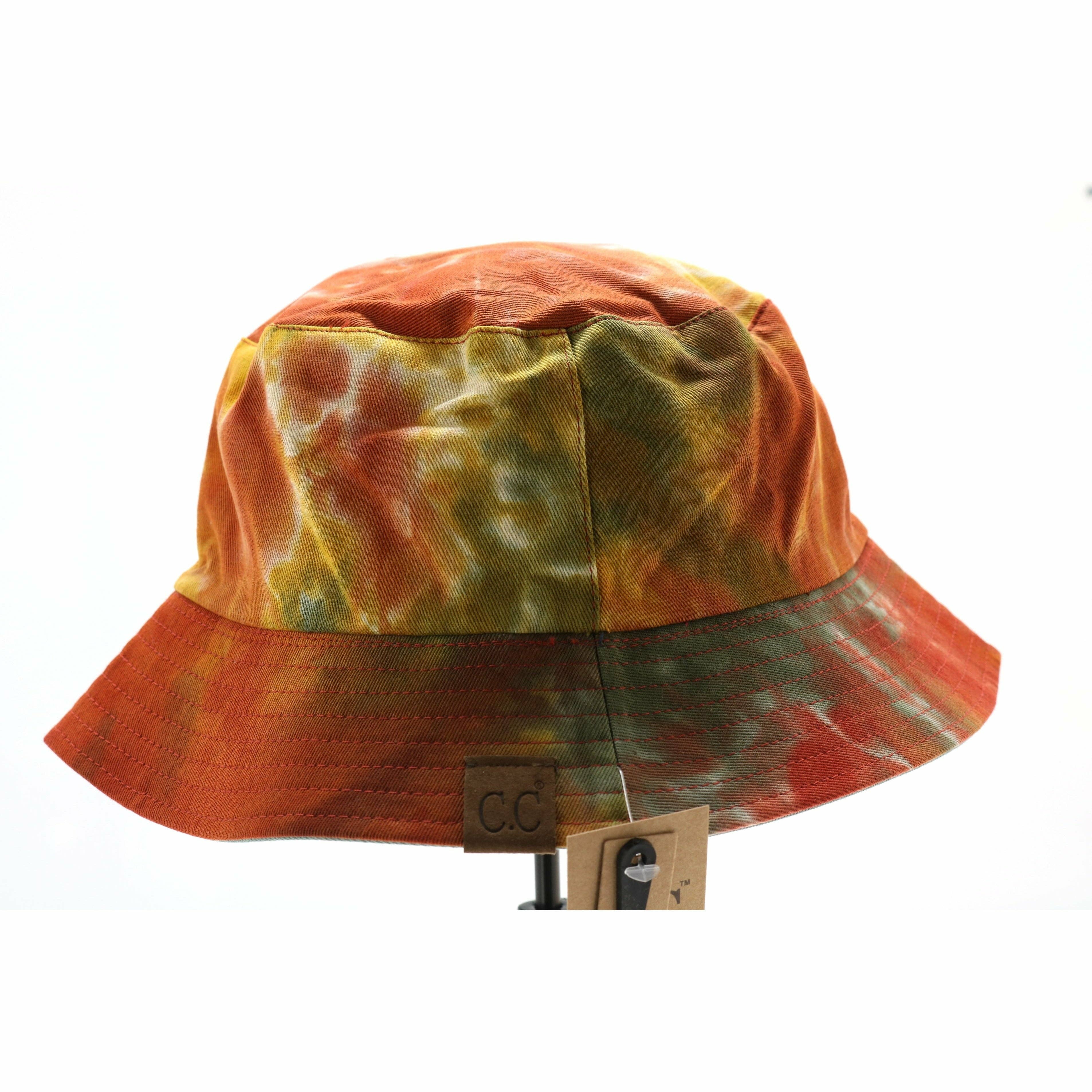 C.C Beanie - Vente Bob – femme - Casquette CC réversible Tie Dye ST21760