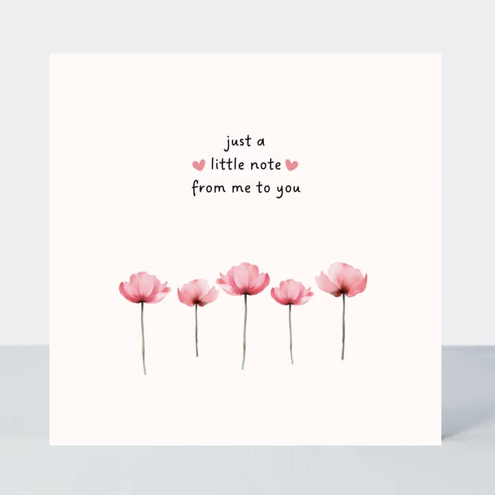 Waldwünsche Nur eine Notiz Leere allgemeine Blumenkarte für den Großhandel von Petimo