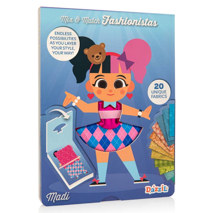 Mix & Match Fashionistas  Madi for wholesale by Nova Toys LLC