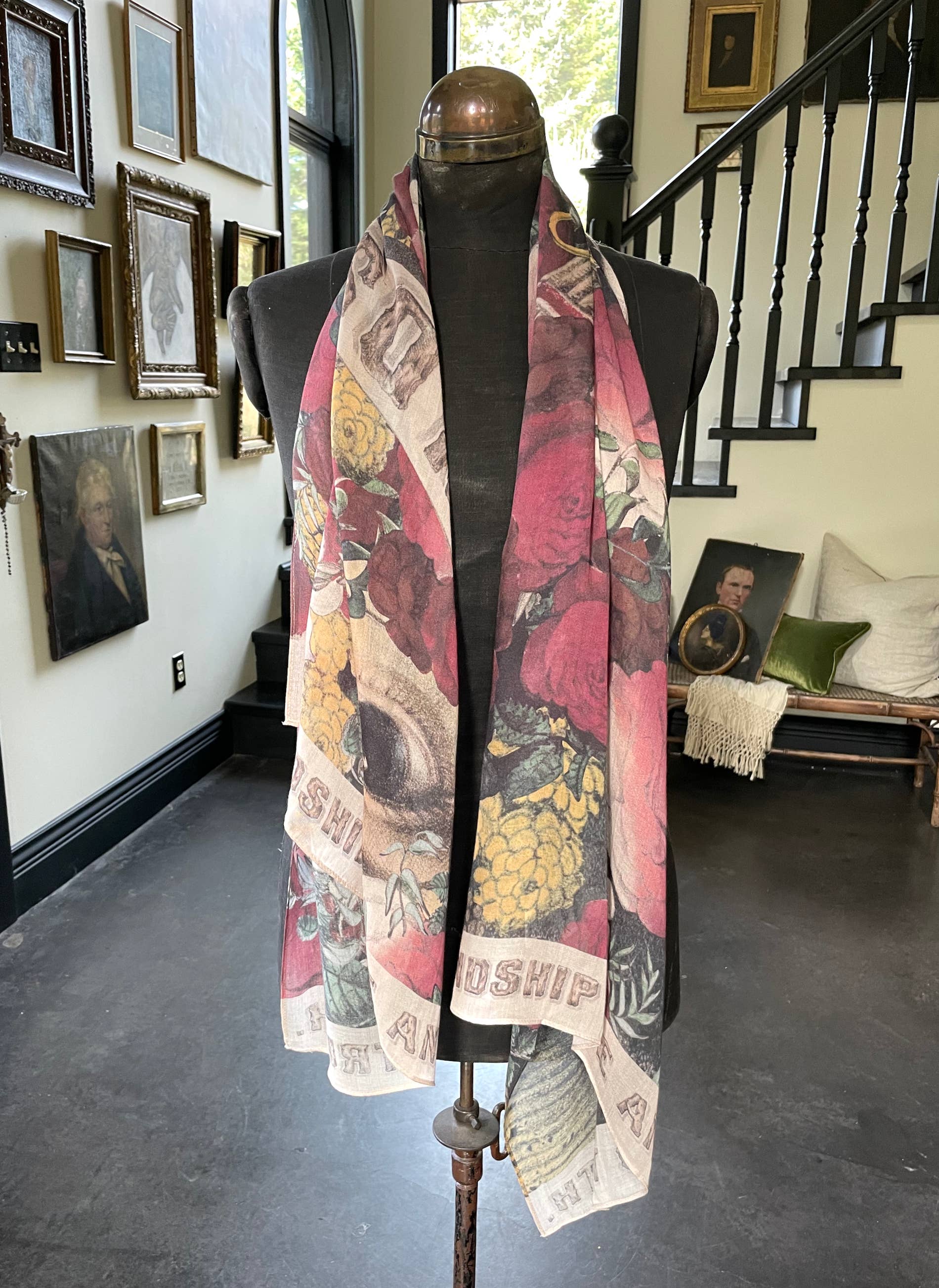 Market of Stars (USA) - Wholesale Scarf - Women's - Friendship Love & Truth Bohemian Scarf3