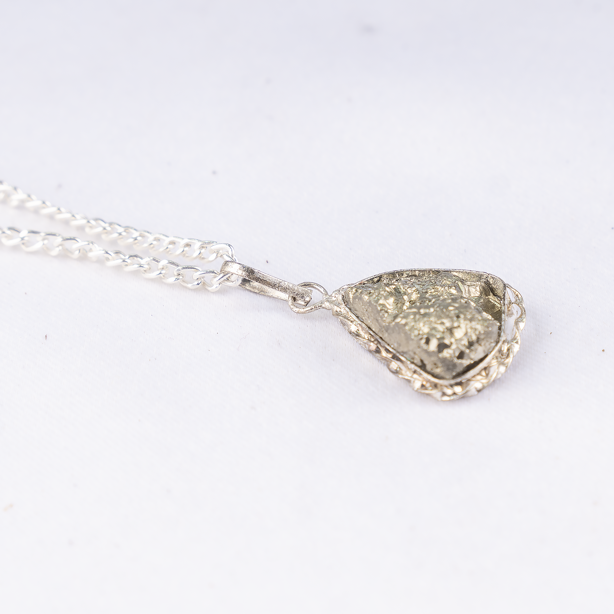 Soothing Crystals - Wholesale Pendant/Charm Necklace - Crystal Pendant | Pyrite Pendant | Wealth & Protection5
