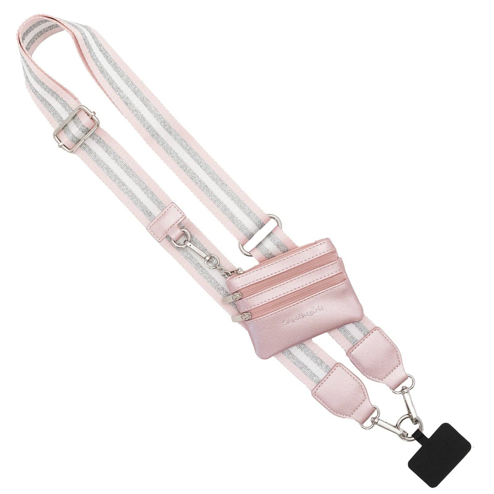 Save The Girls - Wholesale Bag Strap - Women's - Clip & Go Strap with Pouch - Stripe Collection5
