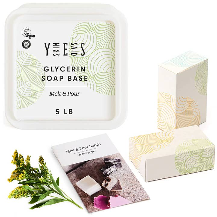HomeBuddy - Wholesale Craft Supplies - Skin Said Yes 5 Lb Clear Glycerin Soap Base - Clear Melt