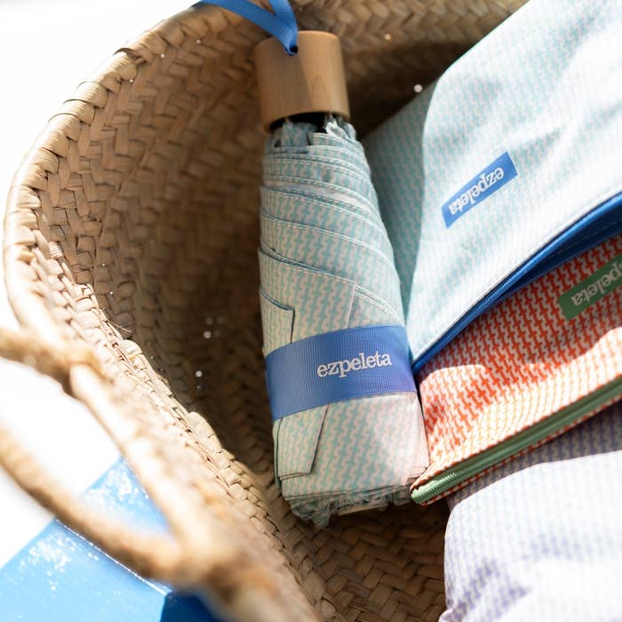 Ezpeleta - Vente Parapluie – unisexe - Parapluie et parasol 2 en 1 / Parapluie pliant - UPF50+15