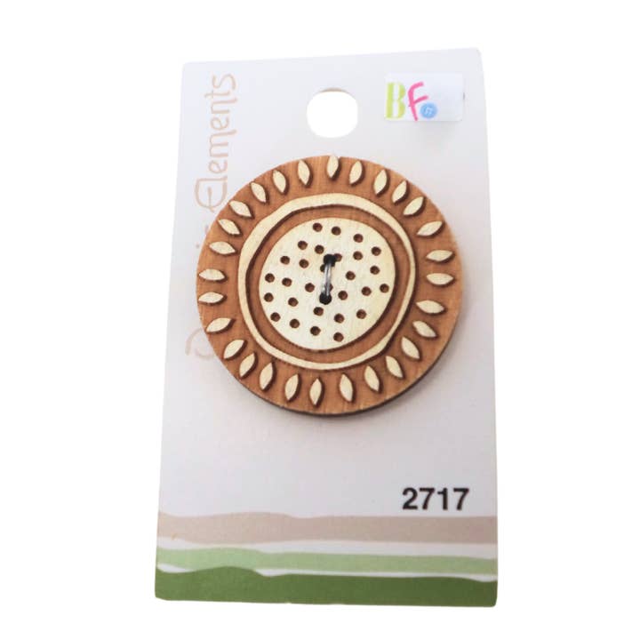 Atiladecor, Artesanato Lda - Wholesale Sewing Button/Snap - Organic Elements Blister With 1 Button1