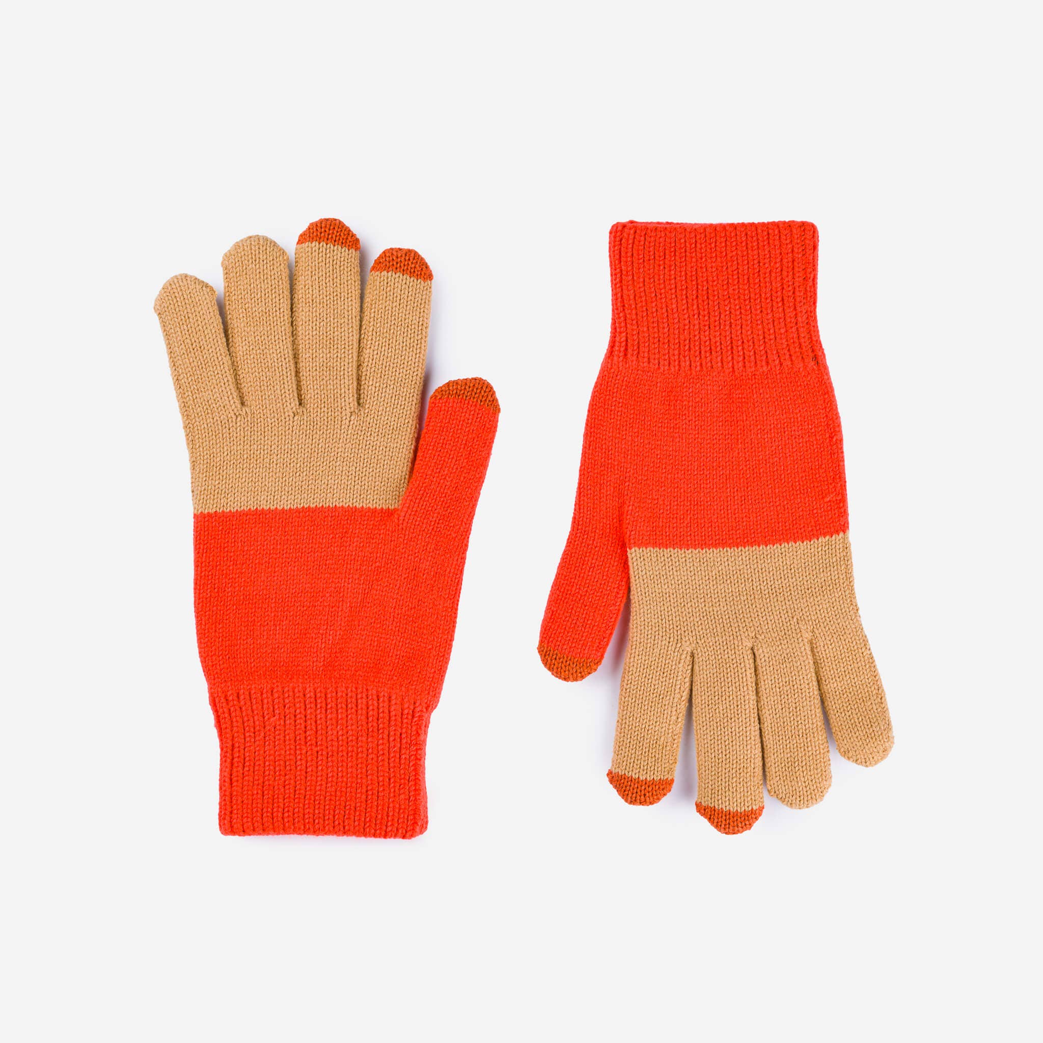 VERLOOP | knits - Wholesale Handschoenen - Dames - Kleurblok Brei Touchscreen Handschoenen22