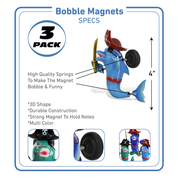 Cota Global – Großhandel Magnete – Wackelmagnet - Delfinpirat1