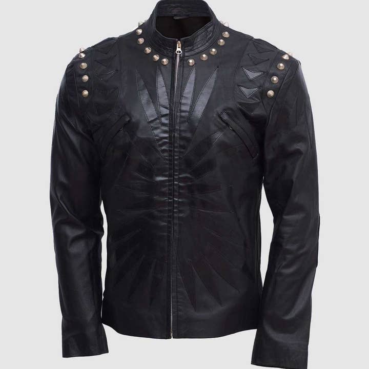Lederjacke mit Nieten für den Großhandel von The Royale Leather