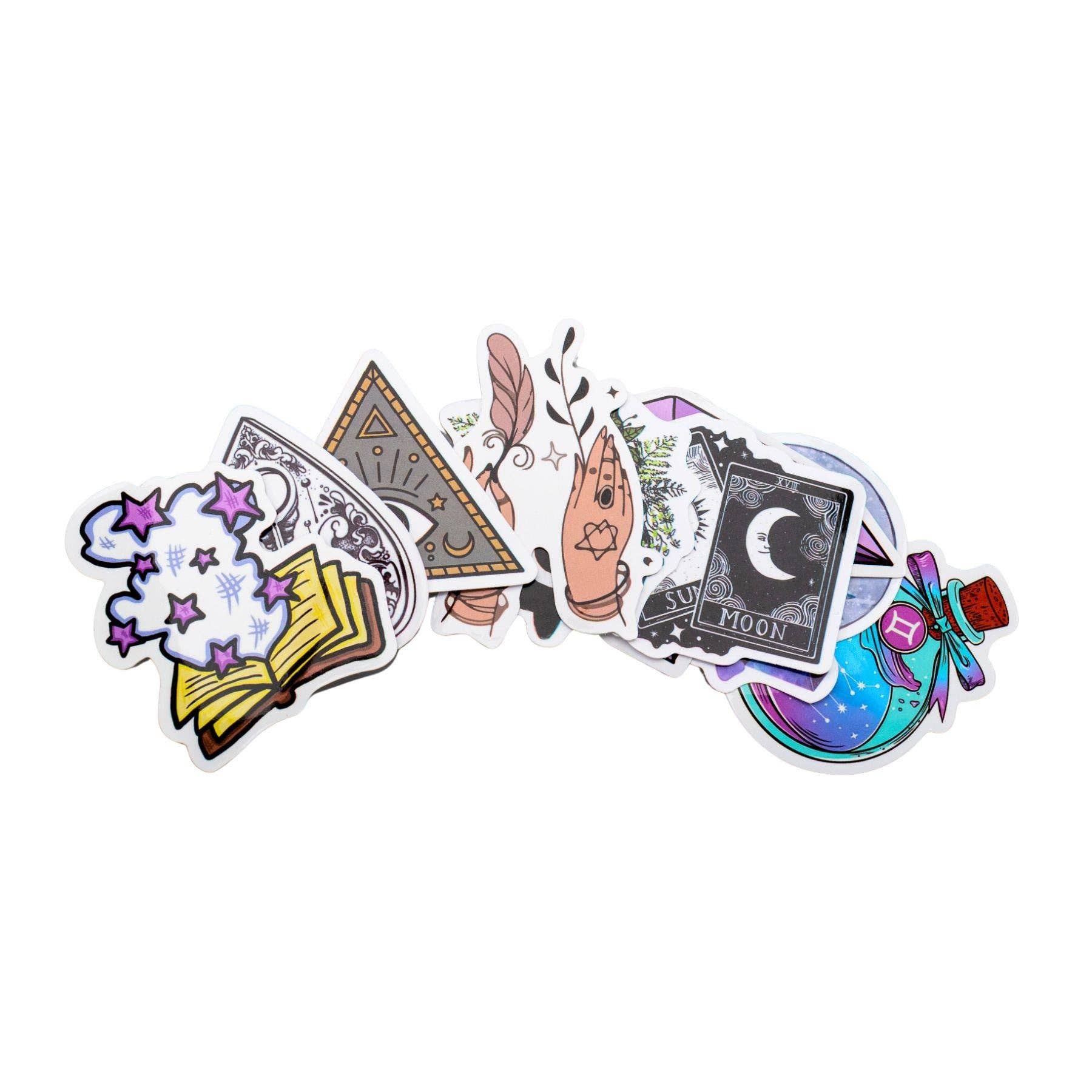 Down To Earth - Wholesale Sticker - Witchy Boho Stickers 10pk.1