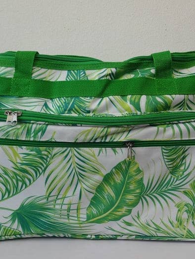 SD22-110 Palm Tree Leaves Duffel Bag for wholesale by MiMi Wholesale