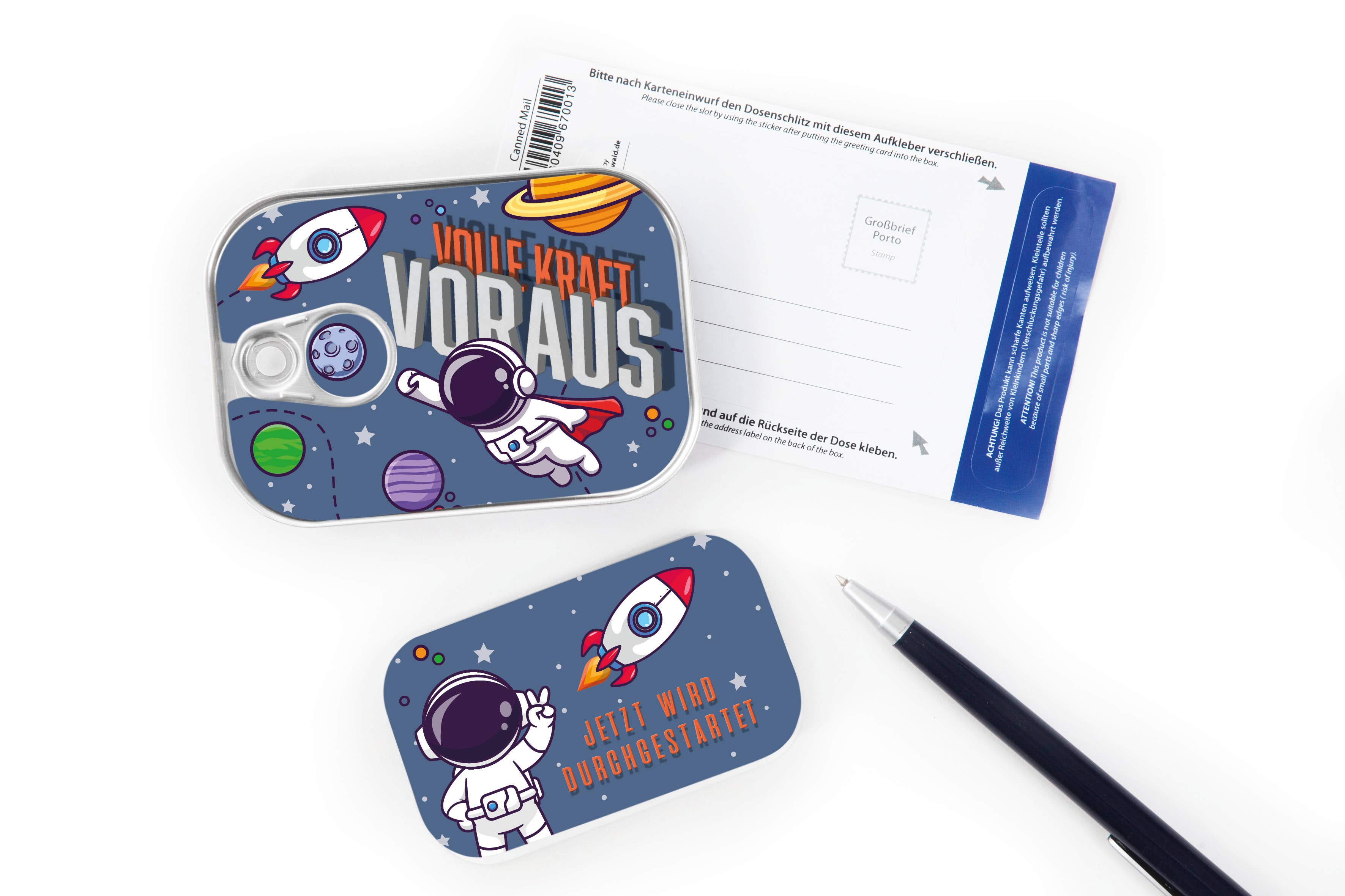 Gespänsterwald - Wholesale Everyday Greeting Card - “Full speed ahead” canned mail1