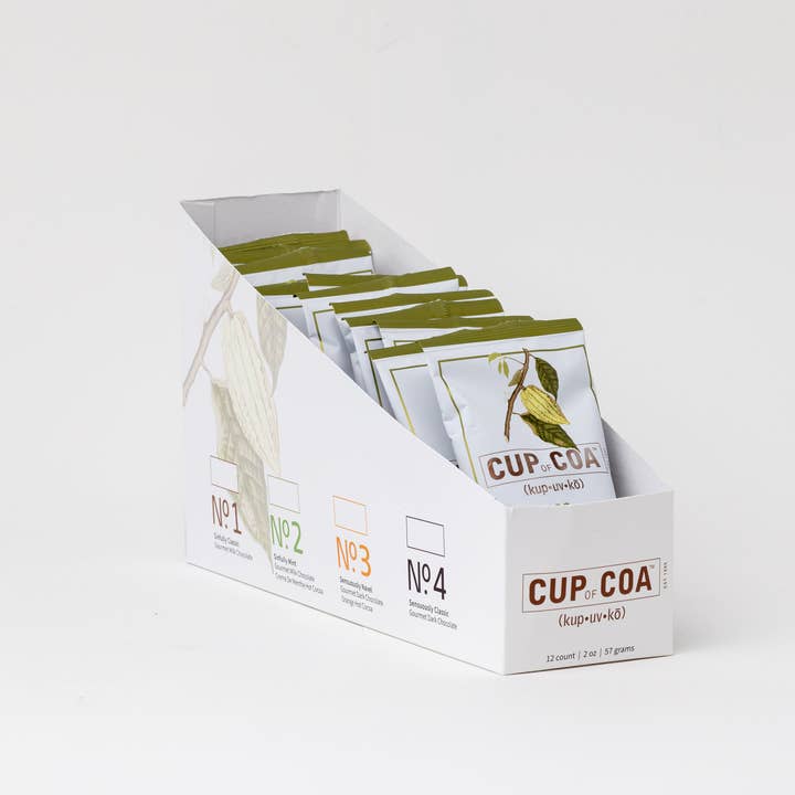 Cup of Coa Inc. - Wholesale Hot Cocoa Mix/Kit - Case of 48 Single Serves | No. 2 Sinfully Mint3