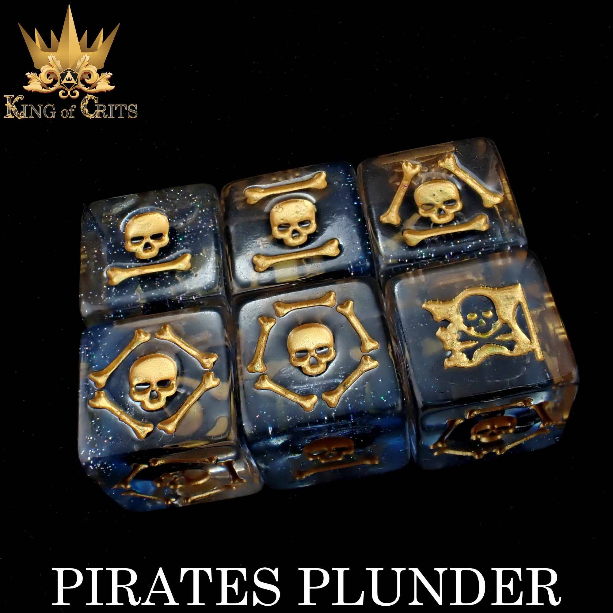 DNDDICE.COM - Wholesale Dice - Pirates Plunder - 11 Dice Set7