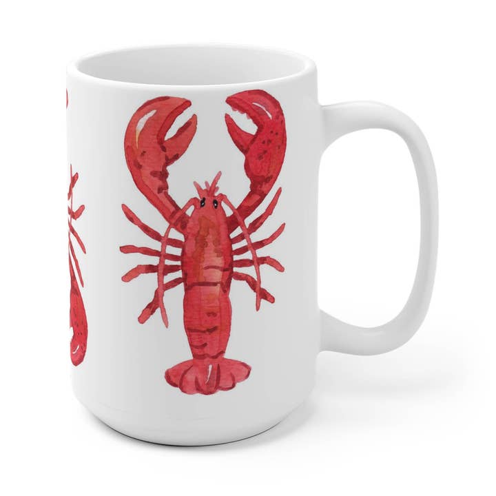The Muddy Dog – wholesale Coffee mug – Lobstah Lobster Ceramic Mug0